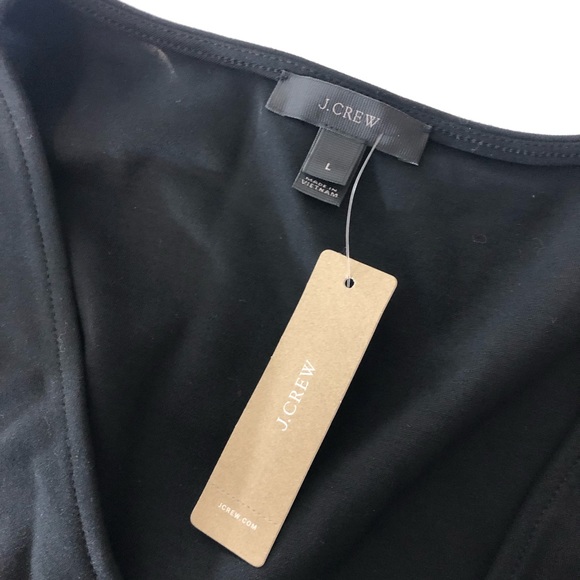 NWT J. Crew Velvet Peplum Blouse Top - Picture 5 of 6